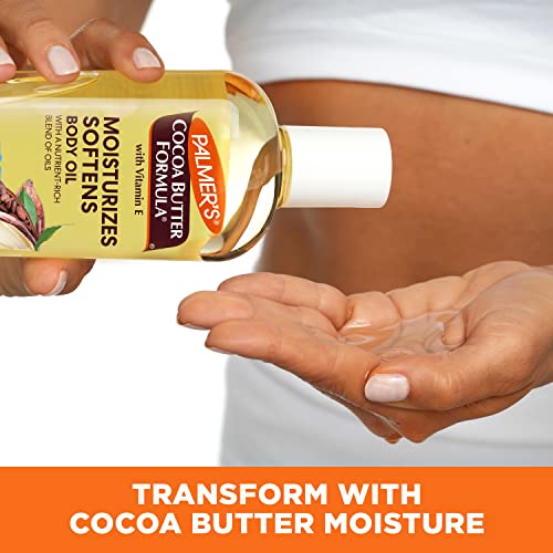 Cocoa Butter Moisturizing Body Oil with Vitamin E, 8.5 Ounces B46953