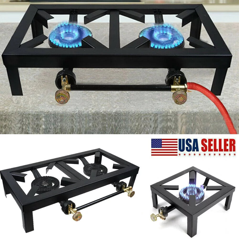 Portable Camp Stove Single Burner Propane Gas Outdoor Cooker Z83058