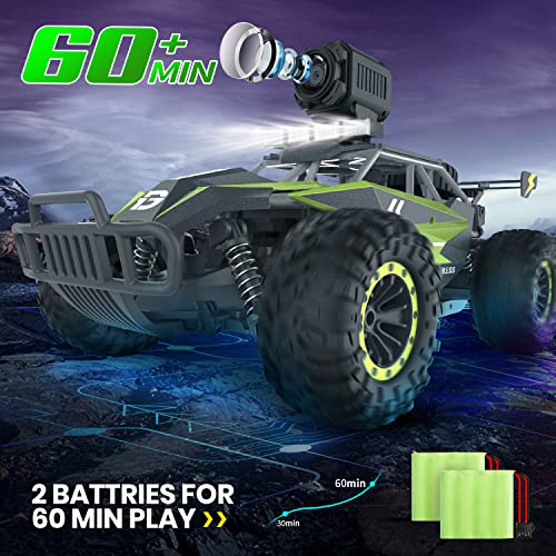 1:16 Scale Remote Control Car with 1080P HD Camera and LED Lights R8354