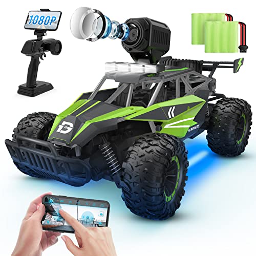 1:16 Scale Remote Control Car with 1080P HD Camera and LED Lights R8354
