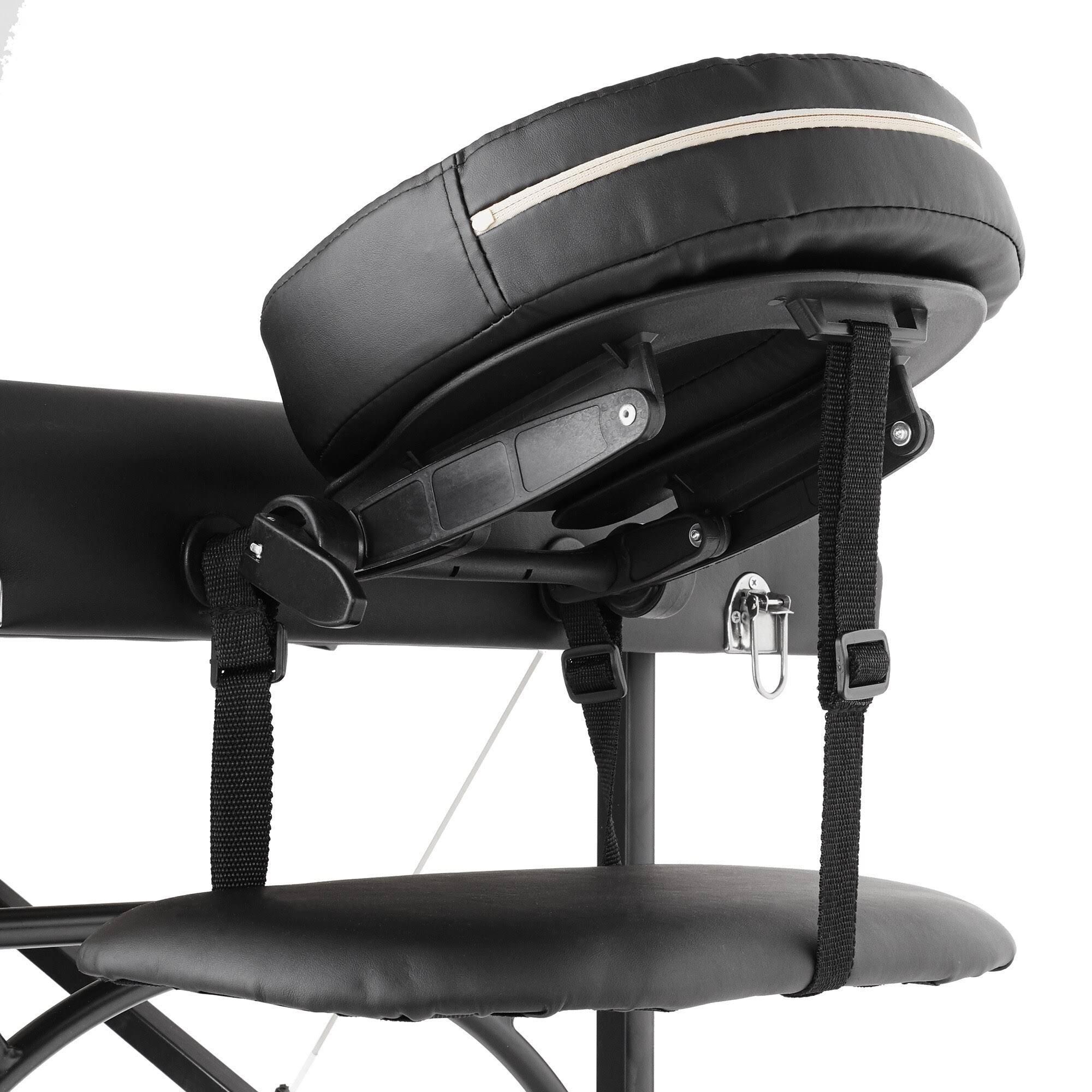 Portable Tri-Fold Massage Table with Aluminum Legs I368341