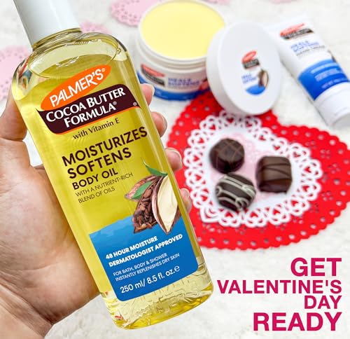 Cocoa Butter Moisturizing Body Oil with Vitamin E, 8.5 Ounces B46953