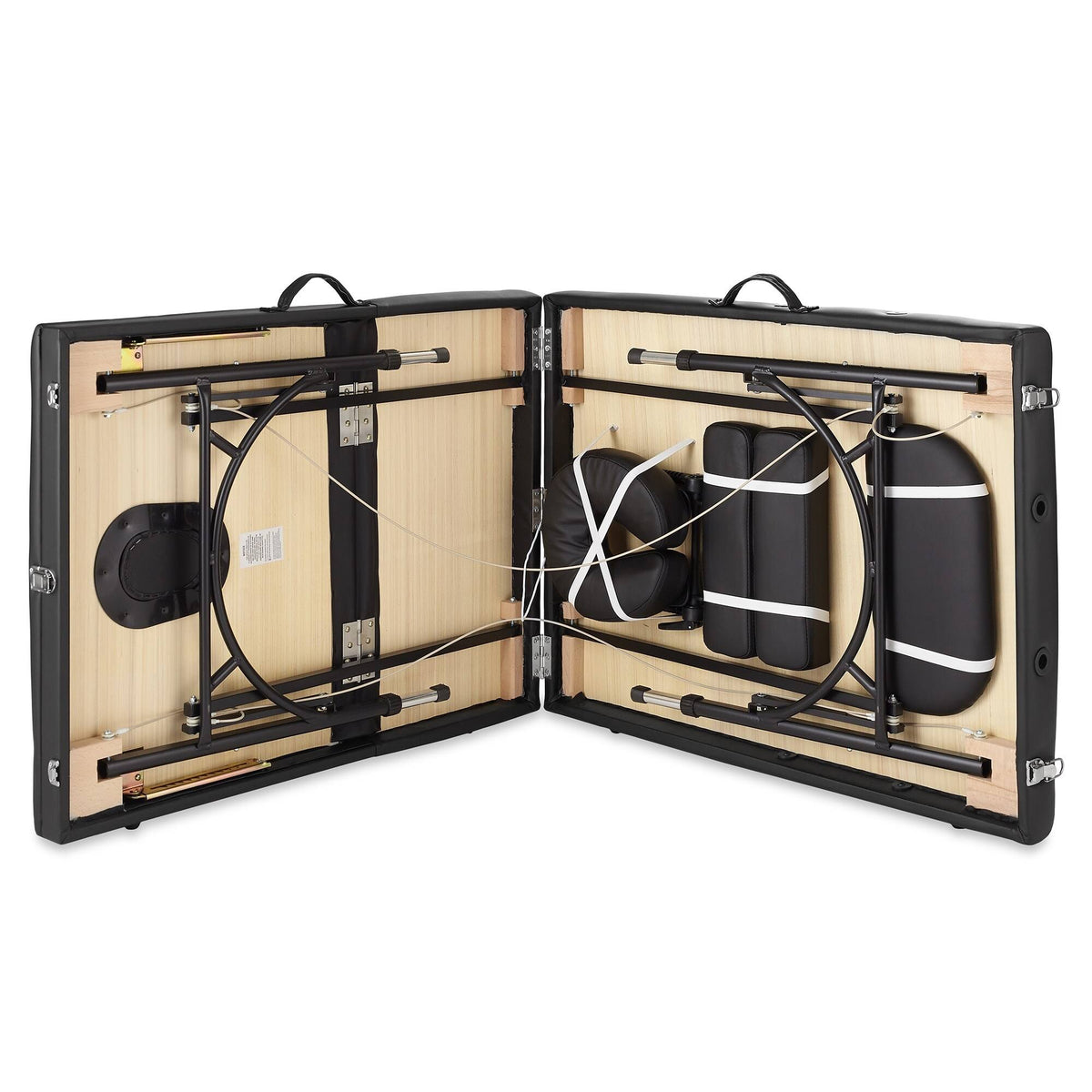Portable Tri-Fold Massage Table with Aluminum Legs I368341