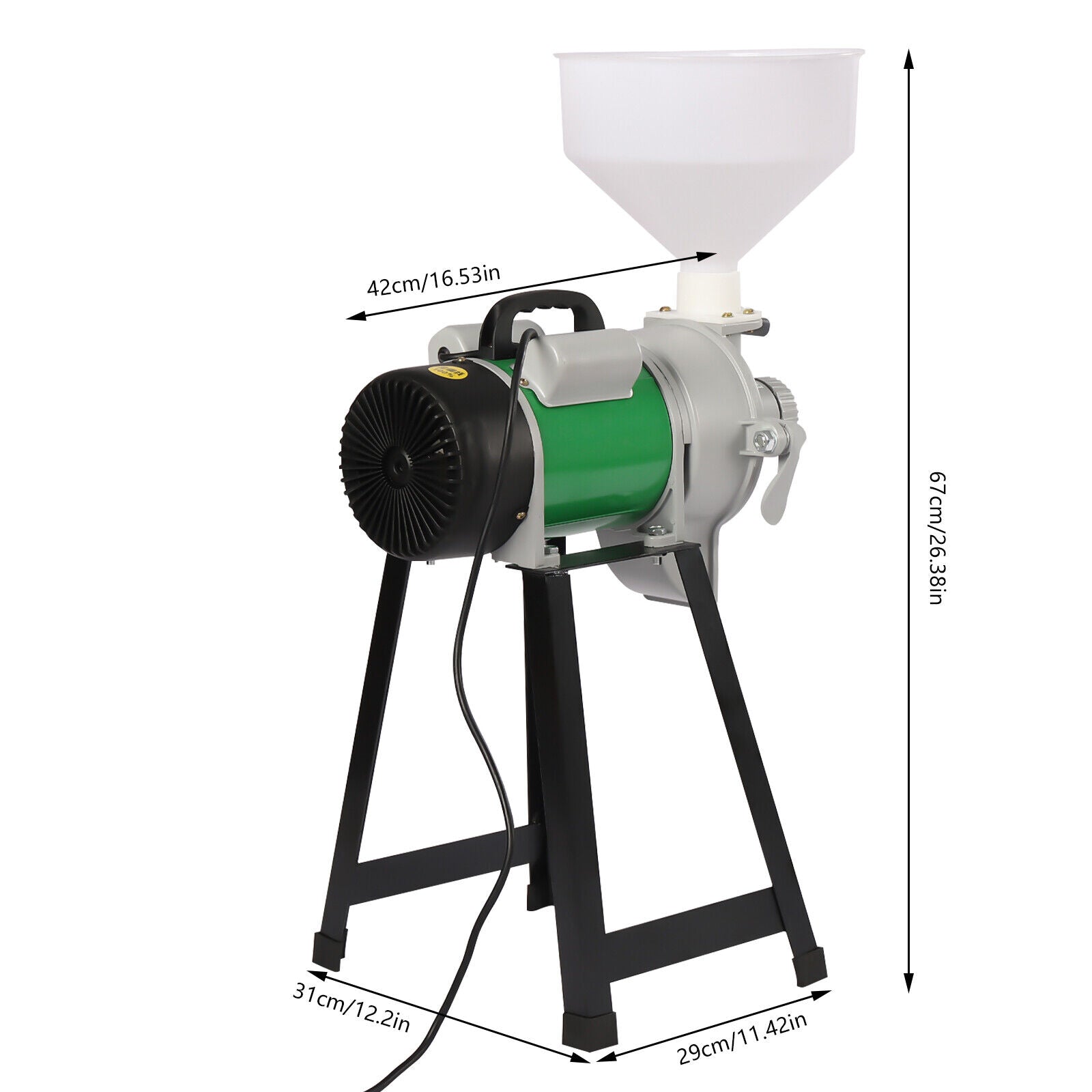Electric Feed Mill Wet Cereals Grinder Feed Pellet Maker Y872523