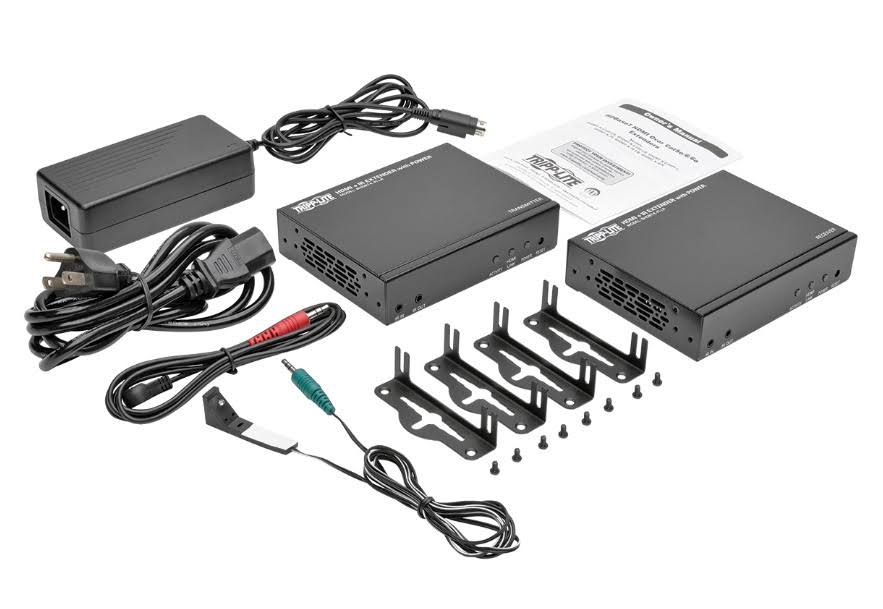 HDBaseT HDMI Over Cat5e Cat6 Cat6a Extender Kit with Power/IR Control 4K x 2K 100m 328ft F84335