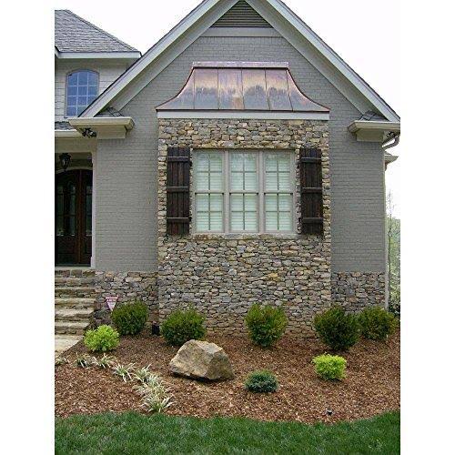 Black Composite Board-n-Batten Shutters (Per Pair) L20856