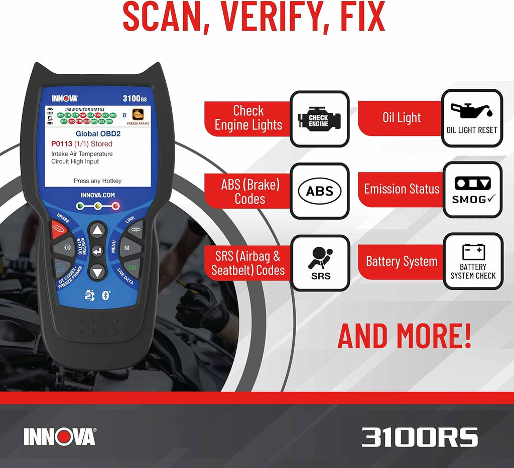OBD2 Scanner with Live Data T8816