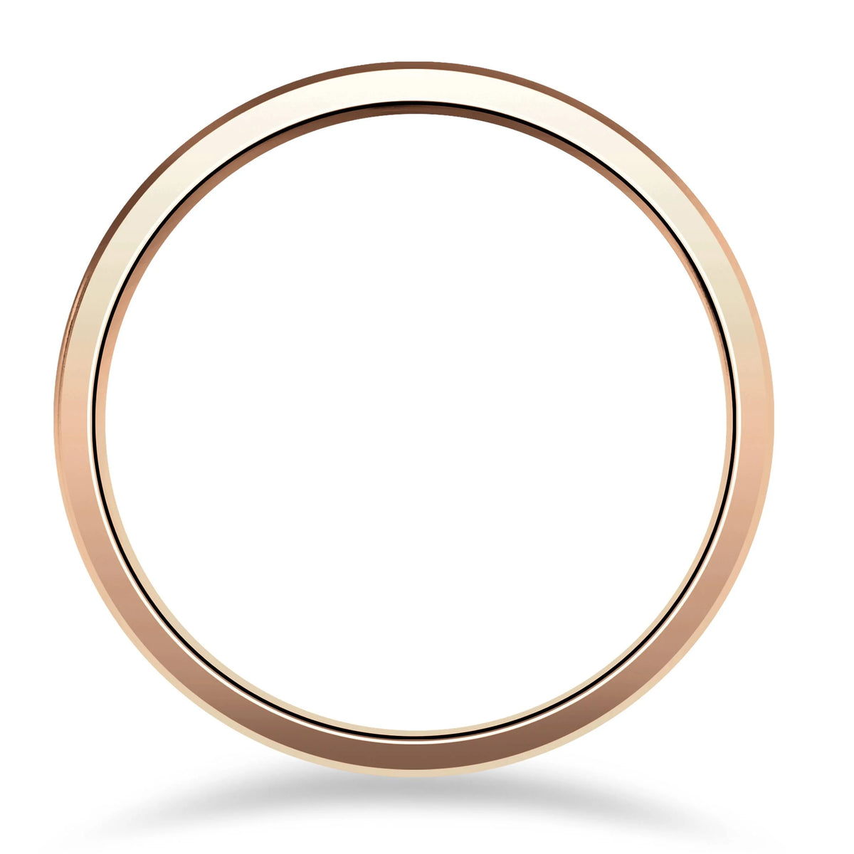 14K Rose Gold Black Diamond Eternity Ring B75339