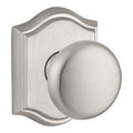 Round Privacy Door Knob with Arch Rose S538095