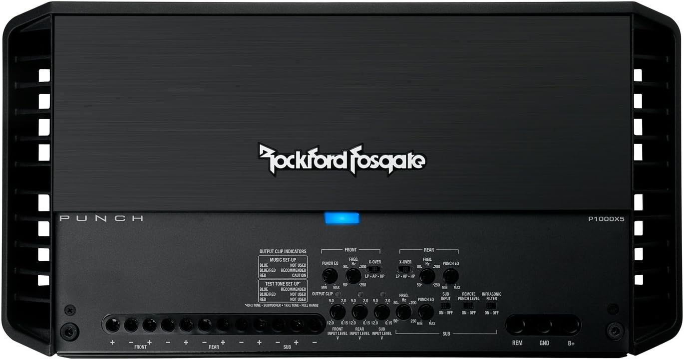 1000 Watt 5 Channel Amplifier Y357627