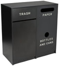 Recycling Cabinet Trash Can Receptacle S7219