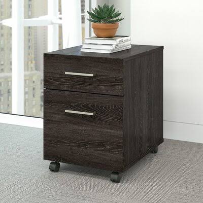 2-Drawer Mobile Vertical Filing Cabinet I2082