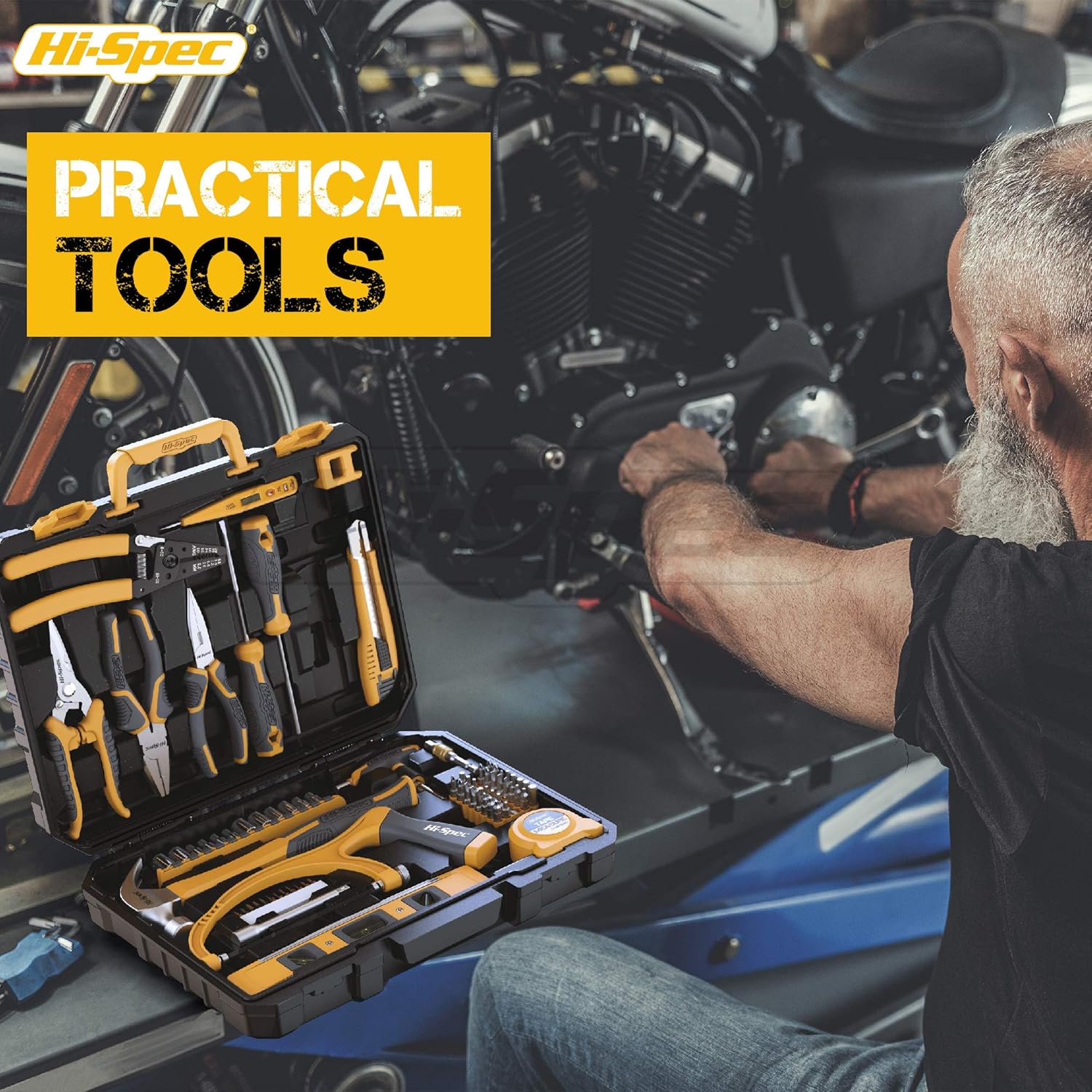 82 Piece Home & Garage Tool Kit Set A7398