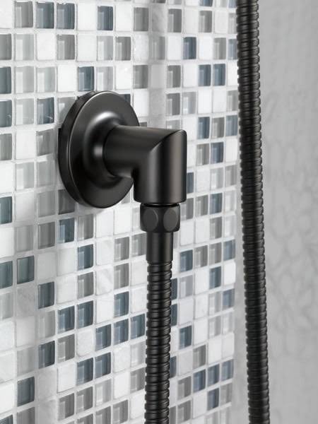 Matte Black Slide Bar with Hand Shower G34429