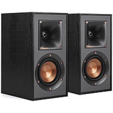 Black Bookshelf Speakers - 1-Pair H697185
