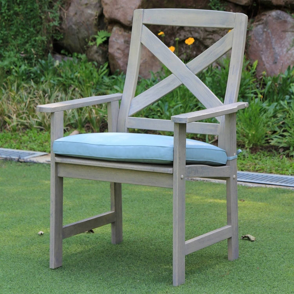 Gray Dining Chair Set of 2 W6925