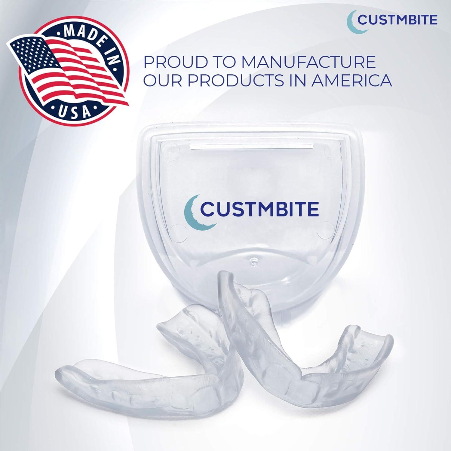 Clear Nightguard for Teeth Grinding, 2 Pack J55079