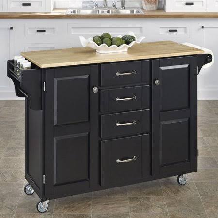 Black Kitchen Island Base B609528