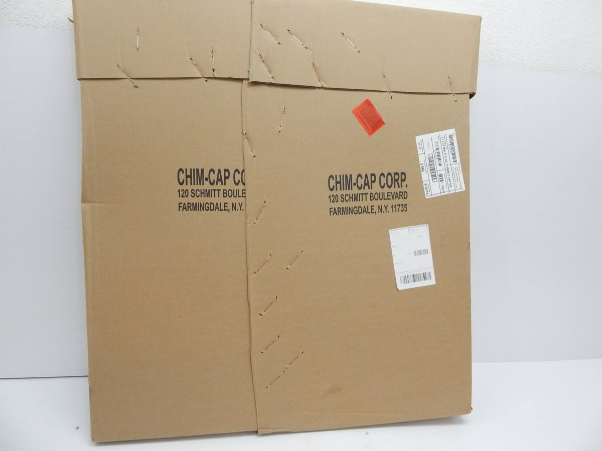 31-Inch x 35-Inch Multi Flue Crown Mount Chimney Cap Stainless Steel E5893