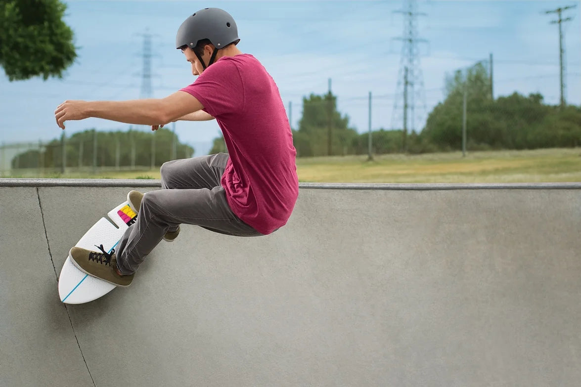 Multicolor 76mm 360-Degree Pivoting Skateboard U37157