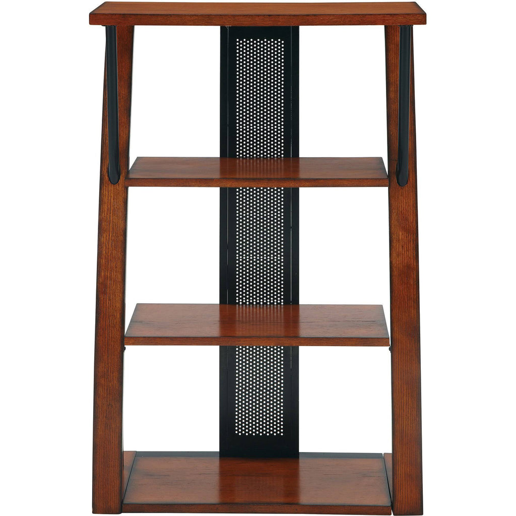 Black Medium Oak 3 Shelf Bookcase P714714