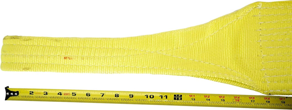 Nylon Lifting Slings, Eye & Eye, 2 Ply, 6,400 lbs Vertical, Pack of 2 C8595