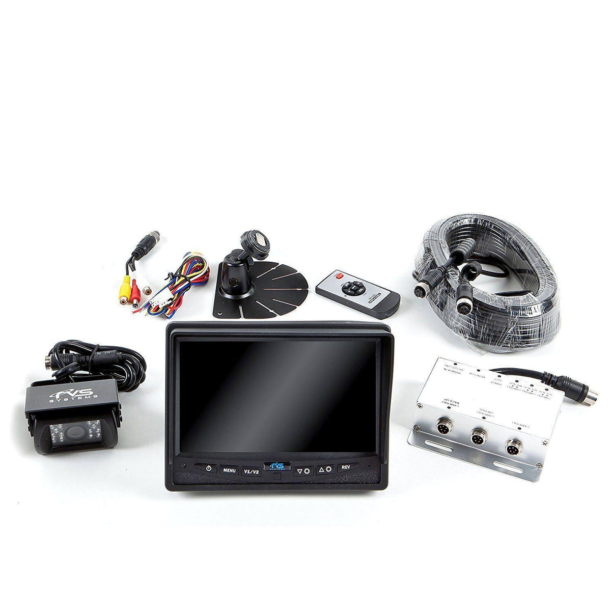 Black Backup Camera System with 7x22 Display E201