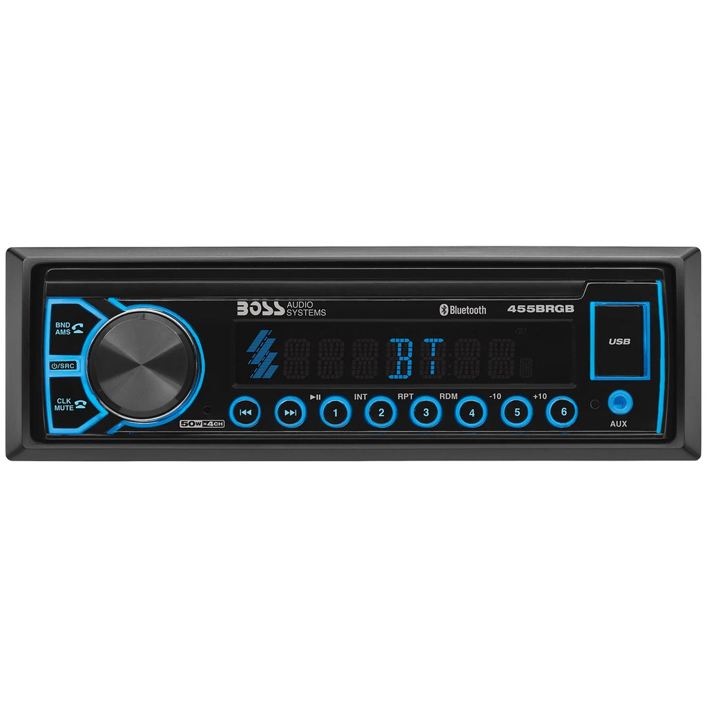 Bluetooth Car Audio Stereo System Single Din W45234