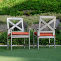 Gray Dining Chair Set of 2 W6925