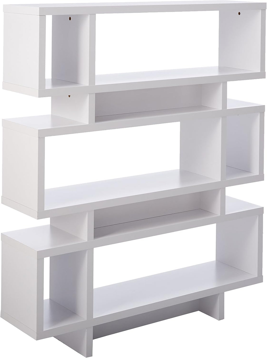 White Modern Style Bookcase, 47.2 54.5 K73450