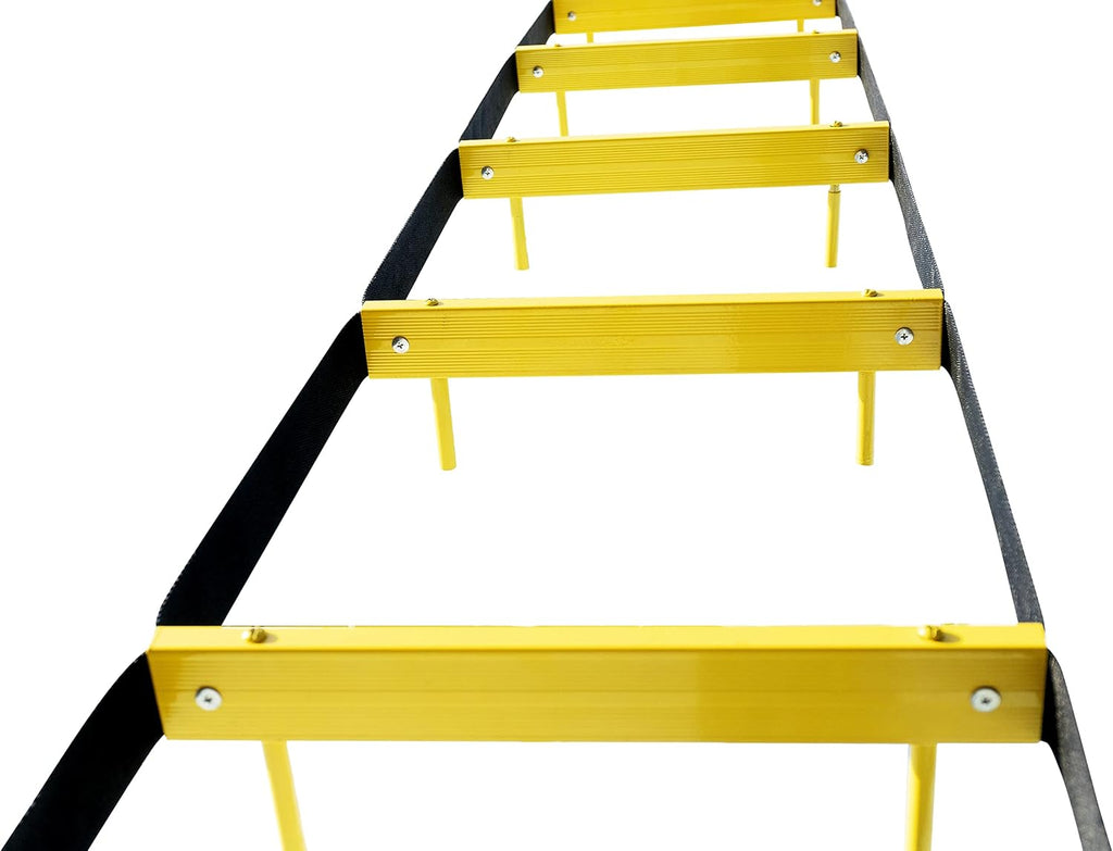 13ft Aluminum Fire Escape Ladder with Box, Snap Hooks and 2 Anchors N64866
