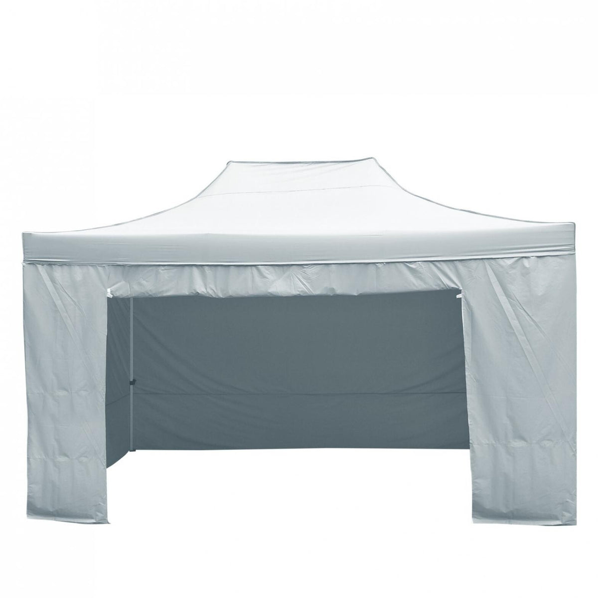 Silver Commercial Tent with 6 Removable Sidewall U9439
