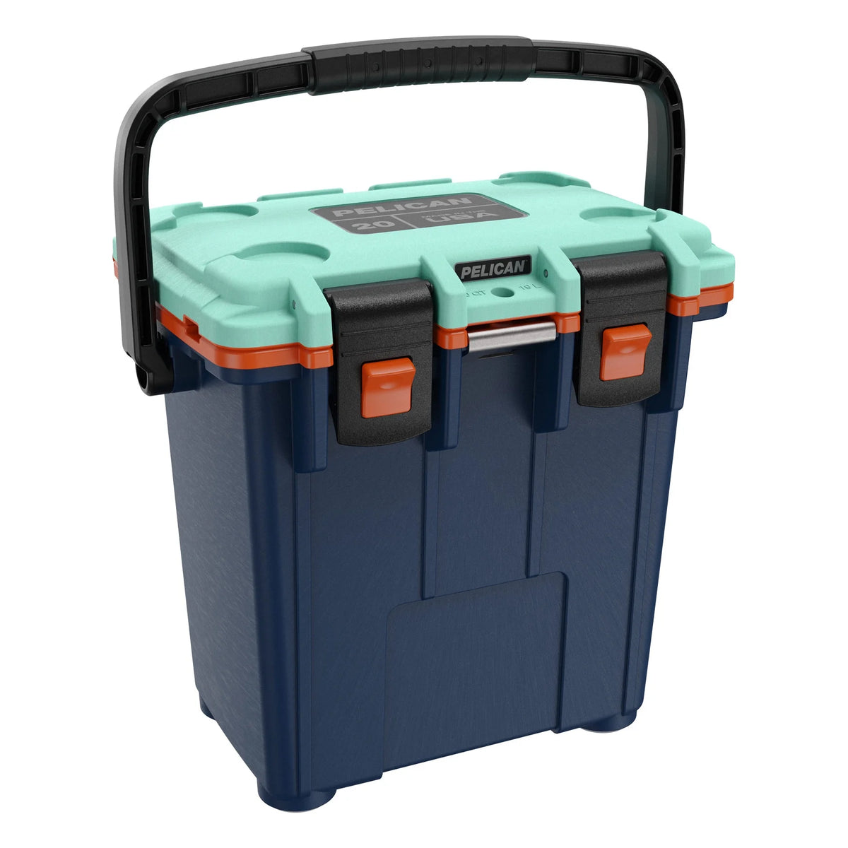 20QT Elite Cooler Pacific Blue Orange Seafoam S8683