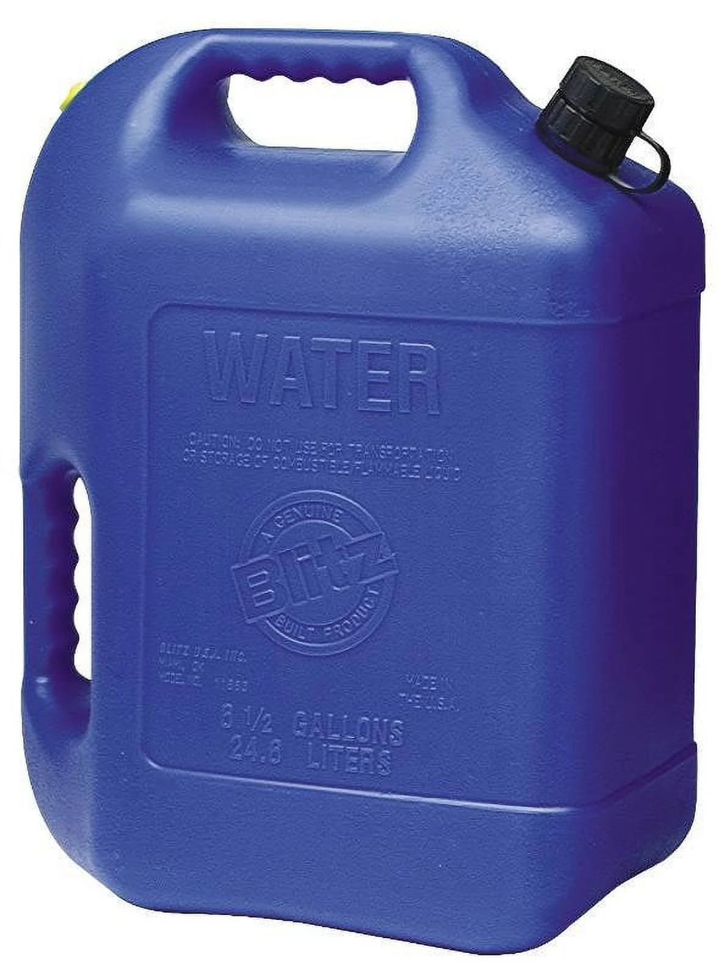 Gray 24 qt Polyethylene Water Can J9327