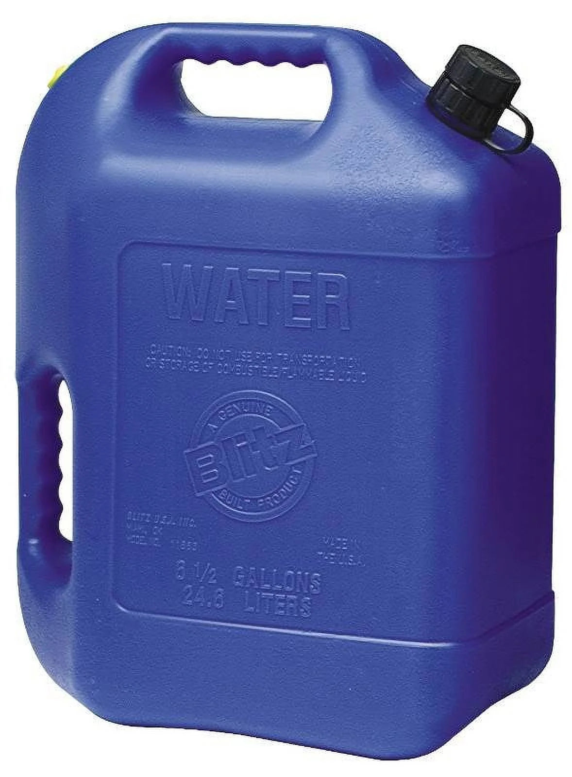 Gray 24 qt Polyethylene Water Can J9327
