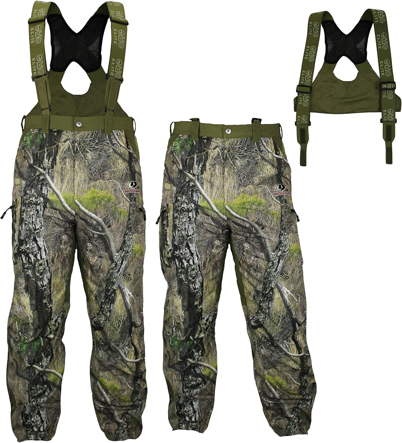 Waterproof Convertible Camo Hunting Bib Pant W513
