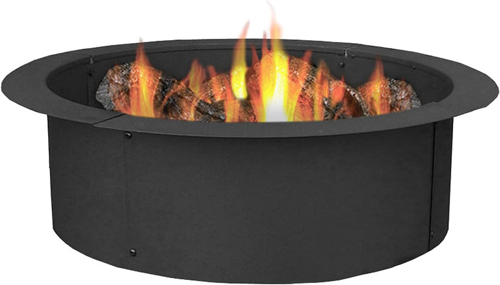 33 Inch Outside x 27 Inch Inside Durable Steel Fire Pit Ring Q635