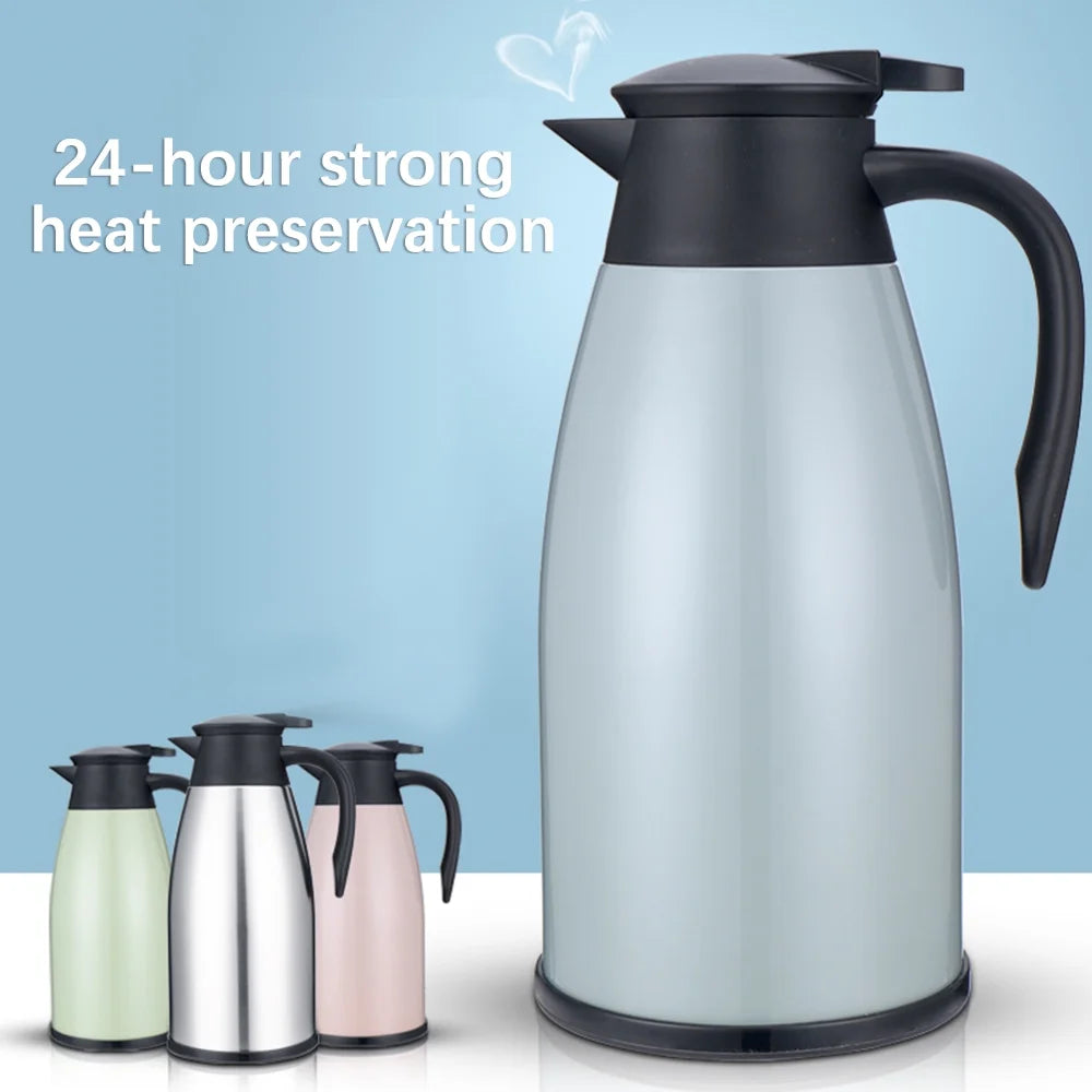 Stainless Steel Insulation Bottle Double Walled Vacuum Flask 2L M786