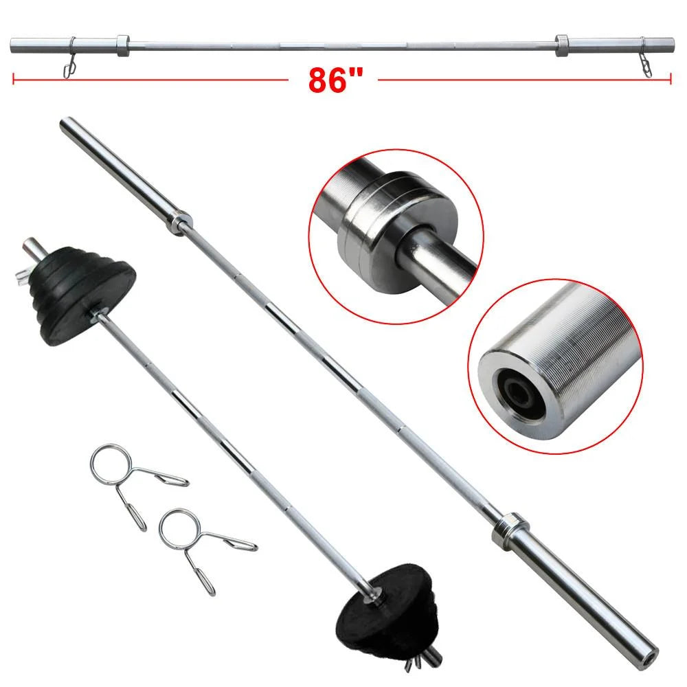 Chrome Olympic Barbell Bar G9229