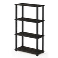 4-Shelf Decorative Shelves, Black T6286