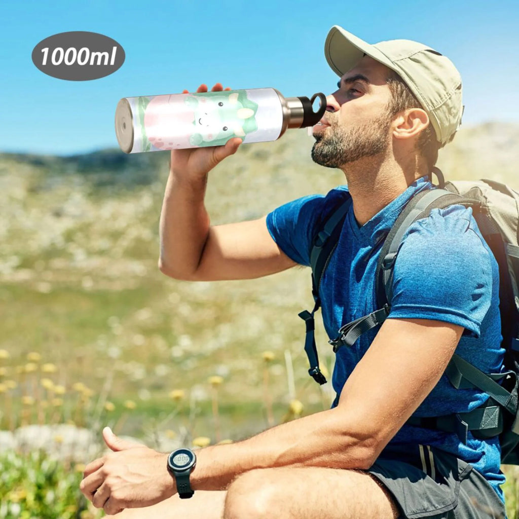 Stainless Steel Insulated Water Bottle with Straw Lid G14695