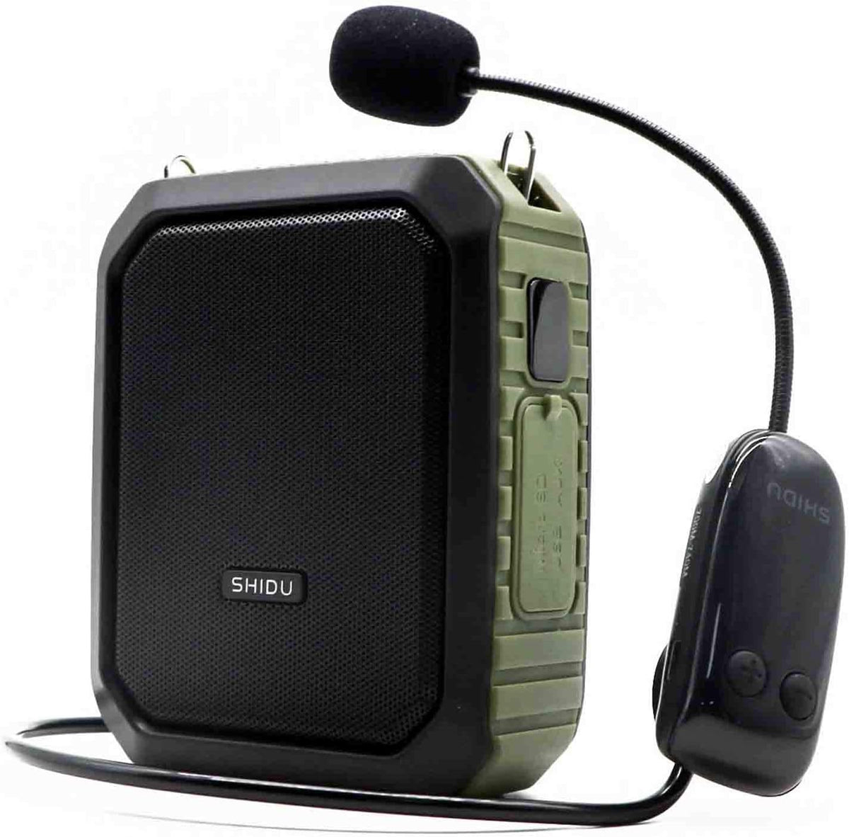 Portable Voice Amplifier with Microphone Headset Wireless 18W Waterproof F531657