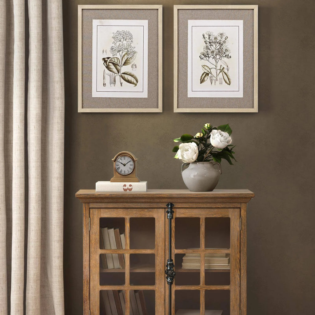 Tinted Botanical Linen Mat 2 Piece Set R8896