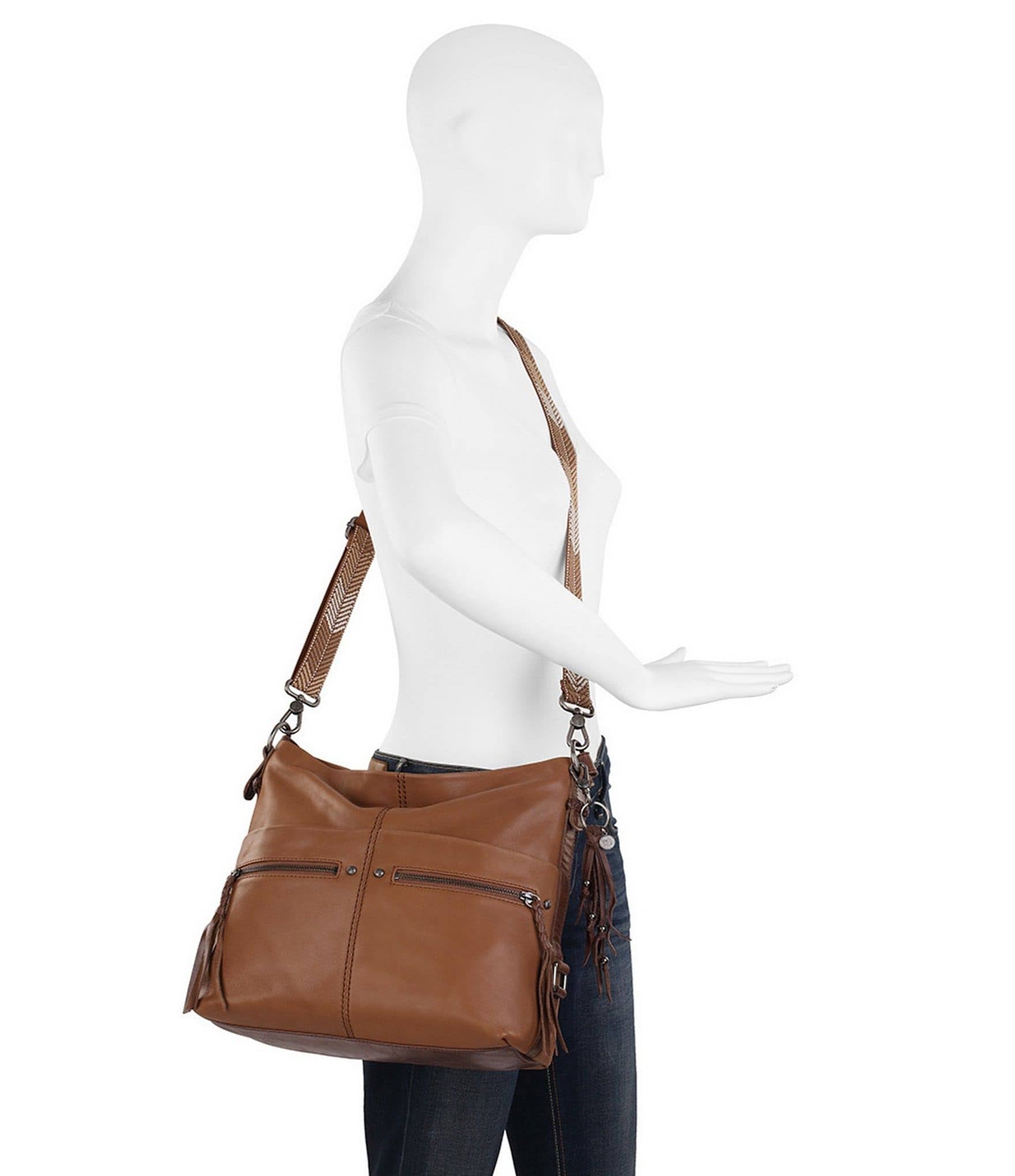 Stone Leather Bucket Bag Y839442