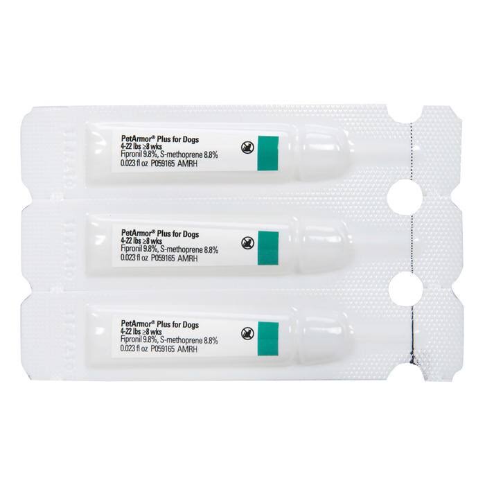 12 Applications Flea, Tick & Lice Formula for Dogs 5-22 lbs S465863