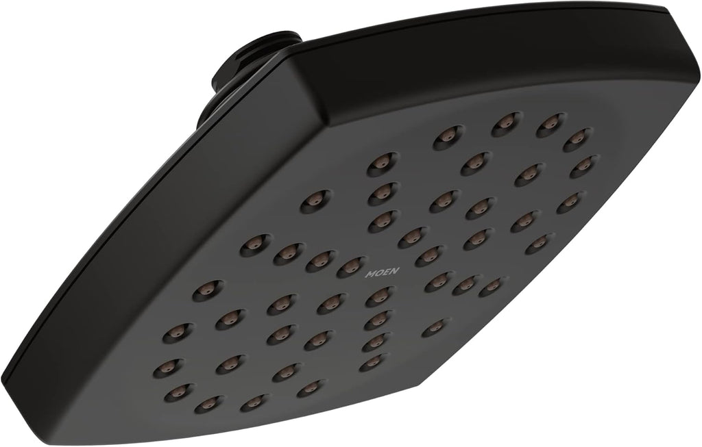Matte Black Rainshower Showerhead K4891