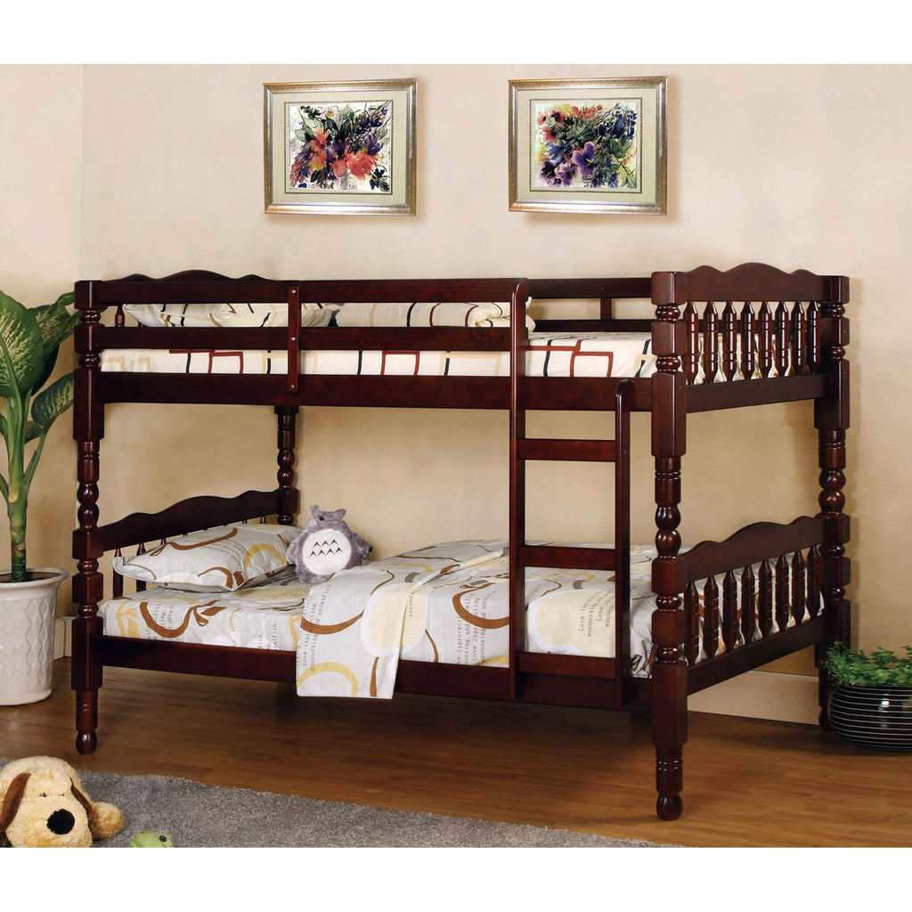 Twin Over Twin Bunk Bed Y84459