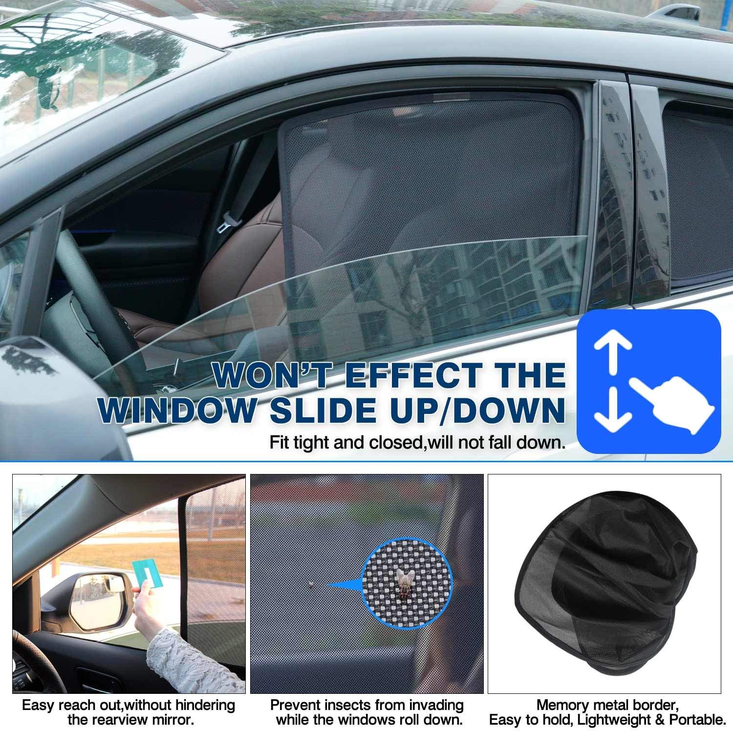 Custom Fit Folding Side Window Sunshade 6 PCS W823942