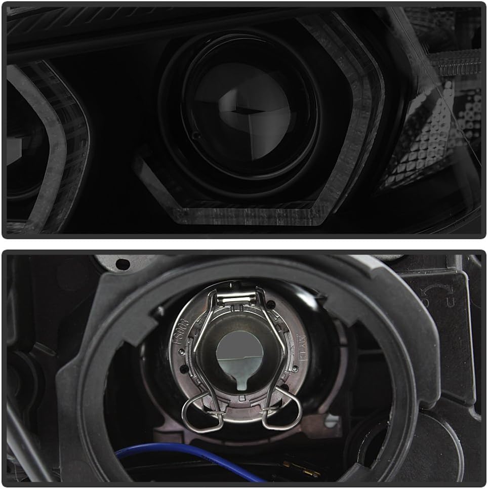 Black Smoke LED Projector Headlights for BMW F30 Sedan Y43135