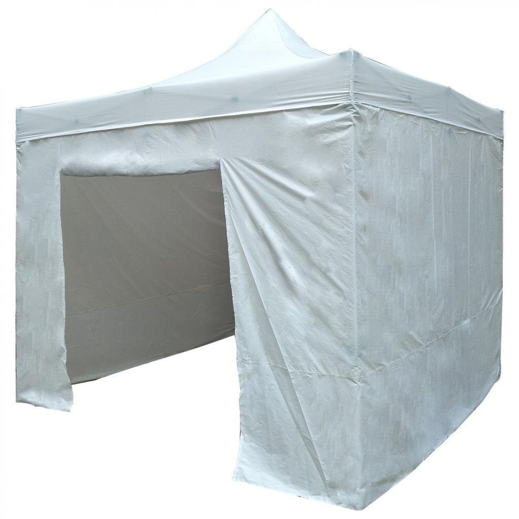 Silver Commercial Tent with 6 Removable Sidewall U9439